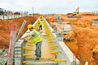 ?？谧T仙農(nóng)產(chǎn)品加工產(chǎn)業(yè)園建設(shè)全面提速，預(yù)計(jì)年底前完成主體工程施工